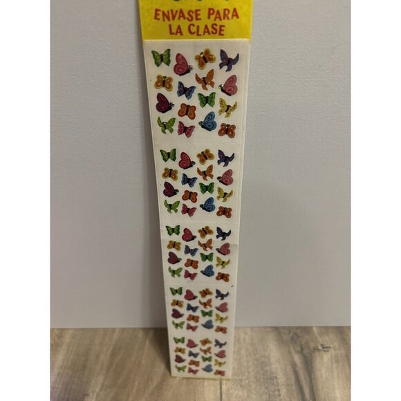 Vintage Sandylion Stickers Classpak Lot of 3 Packages Butterfly Foil New Sealed - Picture 3 of 6